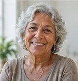 Portrait of Margaret Wilson, an older adult from San Diego, California