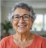 Portrait of Elaine Roberts, an older adult from Buffalo, New York