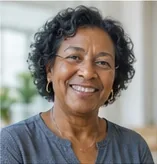 Portrait of Deborah Miller, an older adult from Austin, Texas